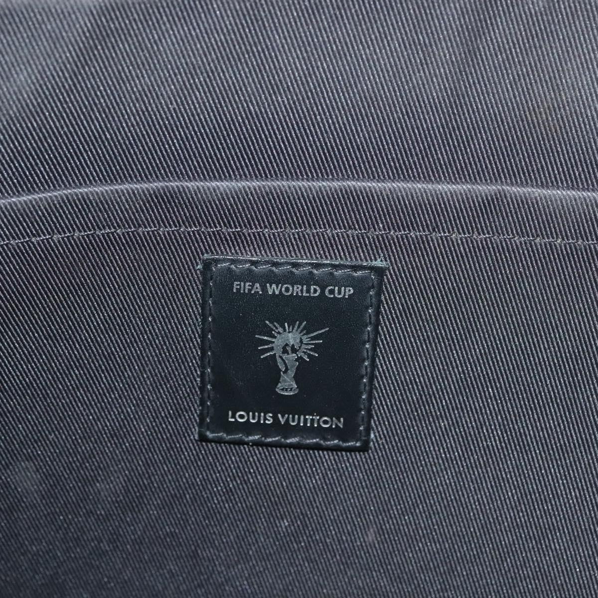 Louis Vuitton Pochette Jour Limited Edition FIFA World Cup Epi Leather, BLACK, LEATHER, Clutche & pouche