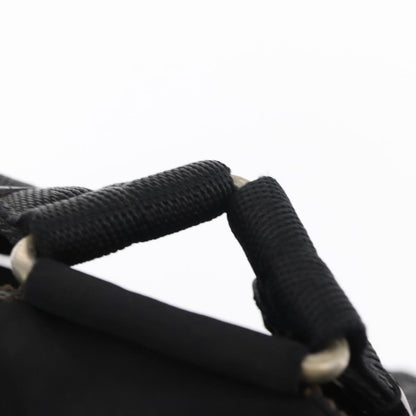 Prada Double Front Pocket Backpack Tessuto, BLACK, NYLON, Backpack