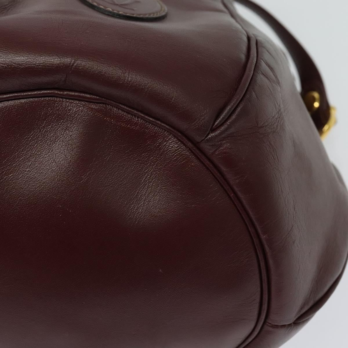 cartier Must de cartier bag Leather, BURGUNDY, LEATHER, Shoulder bag