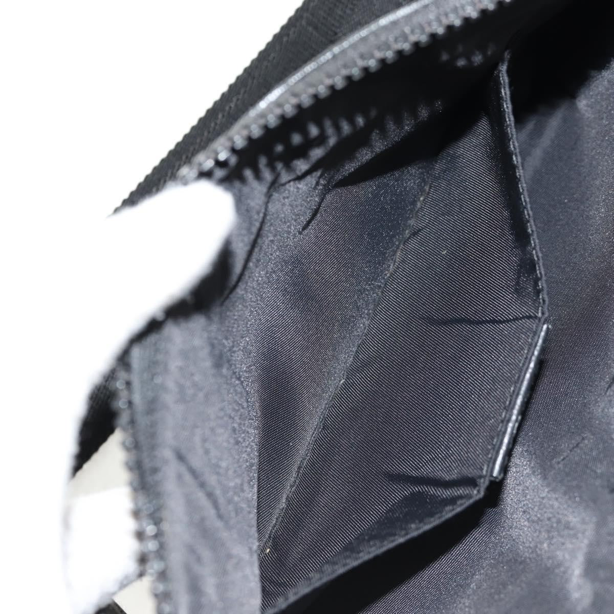 Gucci Waist Bag GG Coated Canvas, BLACK, CANVAS, Shoulder bag