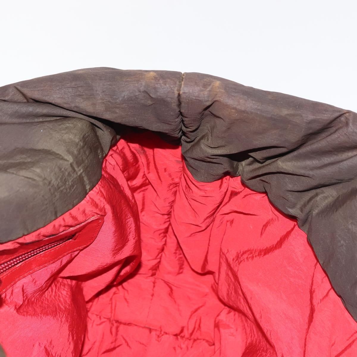 Chanel Coco Cocoon Zipped Tote Quilted Nylon, BROWN, NYLON, Tote bag