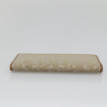 Christian Dior Trotter French Wallet Diorissimo Canvas, GREEN, CANVAS, Wallets