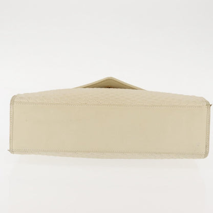 Bally Vintage Handbag Quilted Leather, BEIGE, LEATHER, Handbag