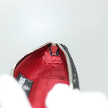 Chanel Travel Line Pen Case Nylon, BLACK, NYLON, Wallets