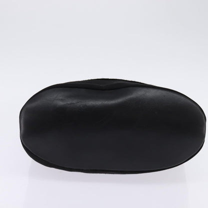 Salvatore Ferragamo Vala Shoulder Bag Canvas, BLACK, CANVAS, Shoulder bag