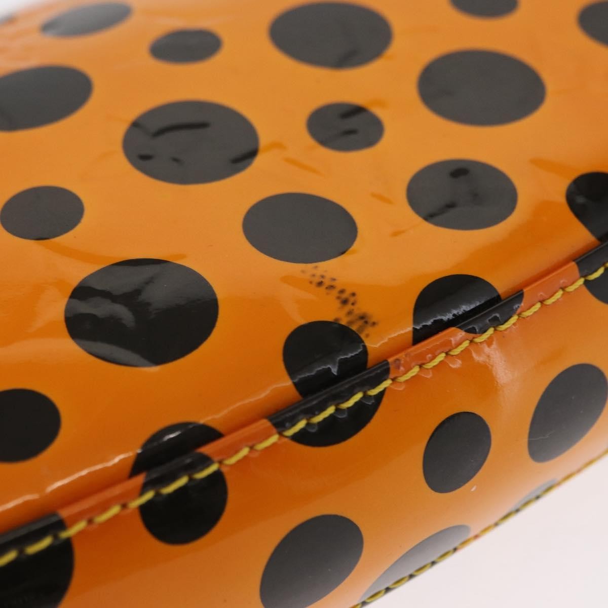 Louis Vuitton Pochette Accessoires NM Kusama Infinity Dots Monogram Vernis, YELLOW, PATENT_LEATHER, Clutche & pouche
