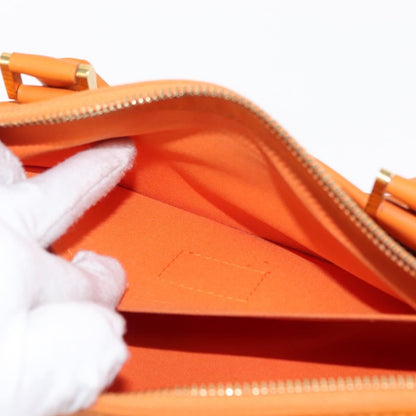 Louis Vuitton Danura Handbag Epi, ORANGE, LEATHER, Handbag
