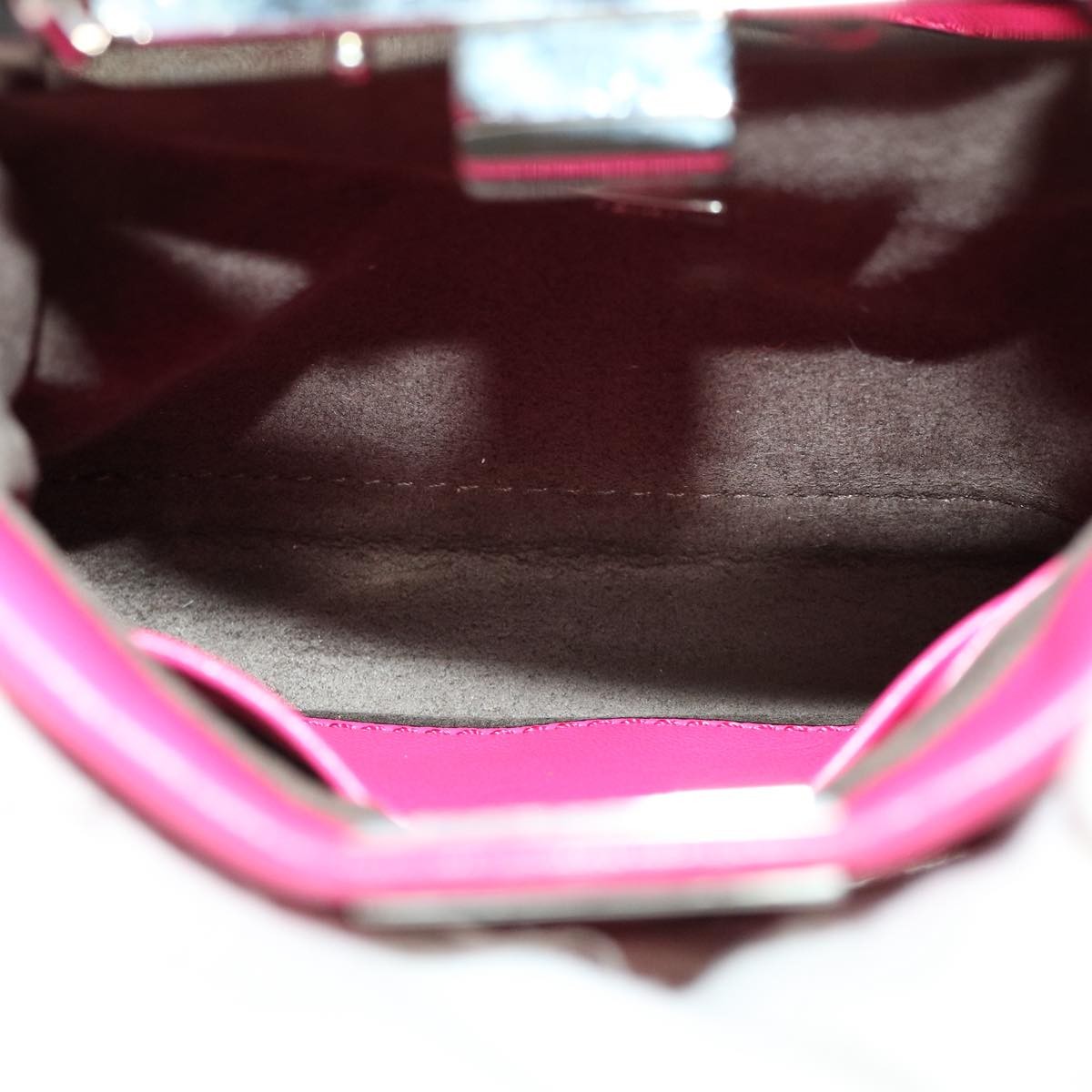 Fendi Peekaboo Bag Leather, Pink, Leather, Handbag
