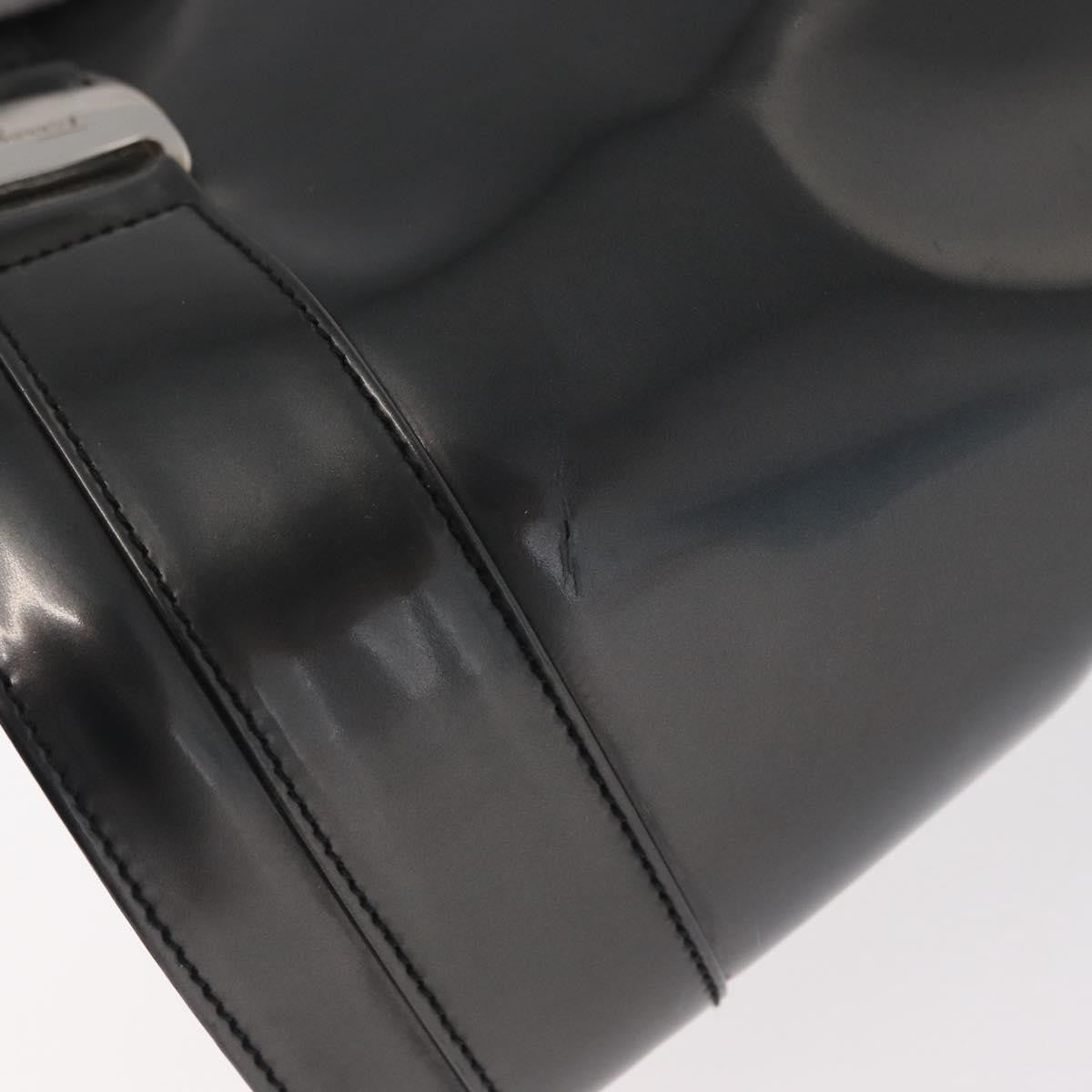 Salvatore Ferragamo Vala Backpack Leather, BLACK, LEATHER, Backpack