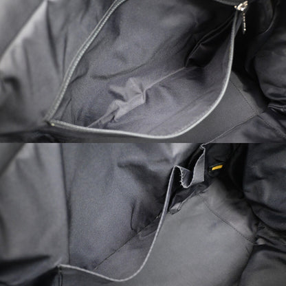 Chanel Biarritz Pocket Tote Quilted Coated Canvas, BLACK, CANVAS, Tote bag