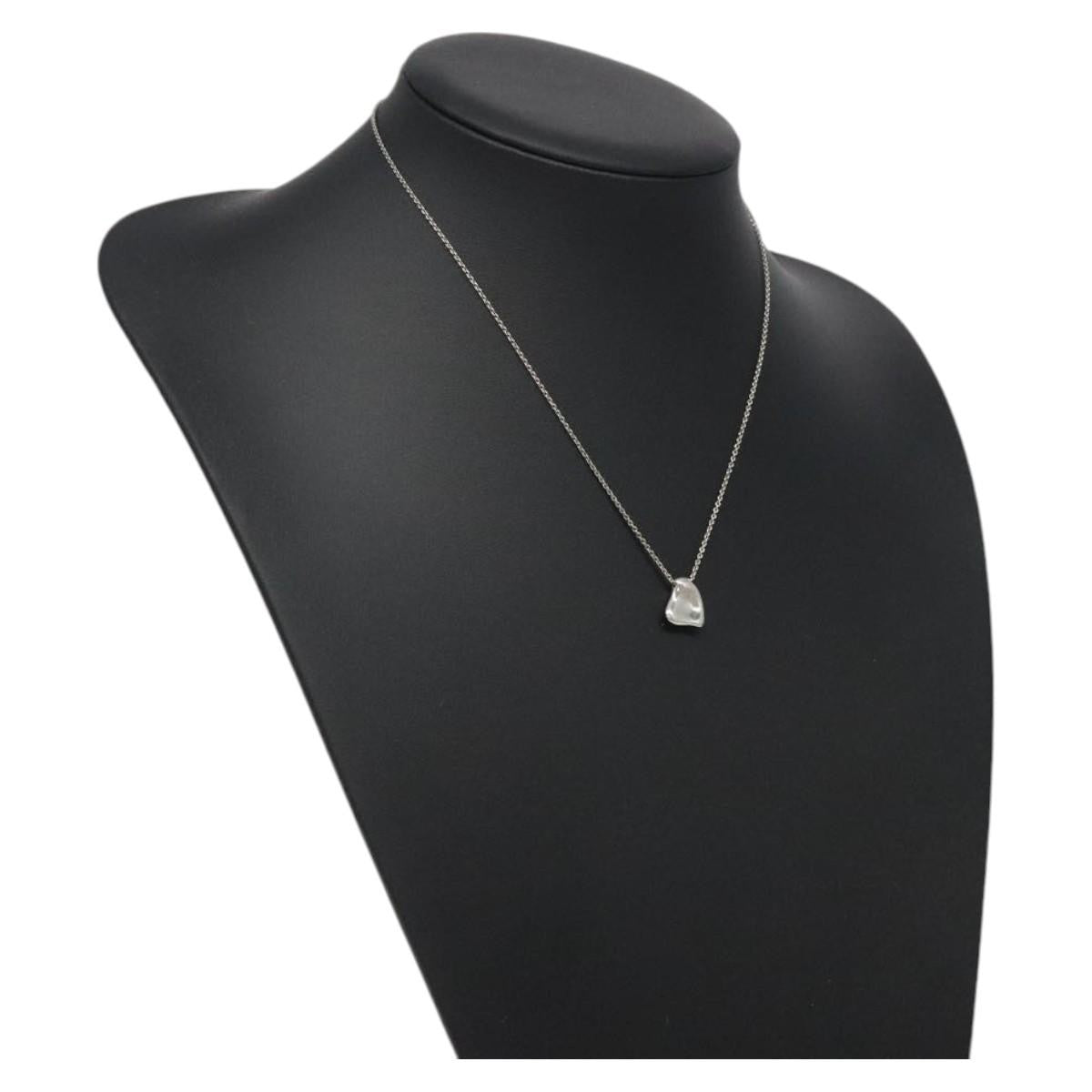 Tiffany & Co. Elsa Peretti Full Heart Necklace Silver 925, SILVER, SILVER, Necklace