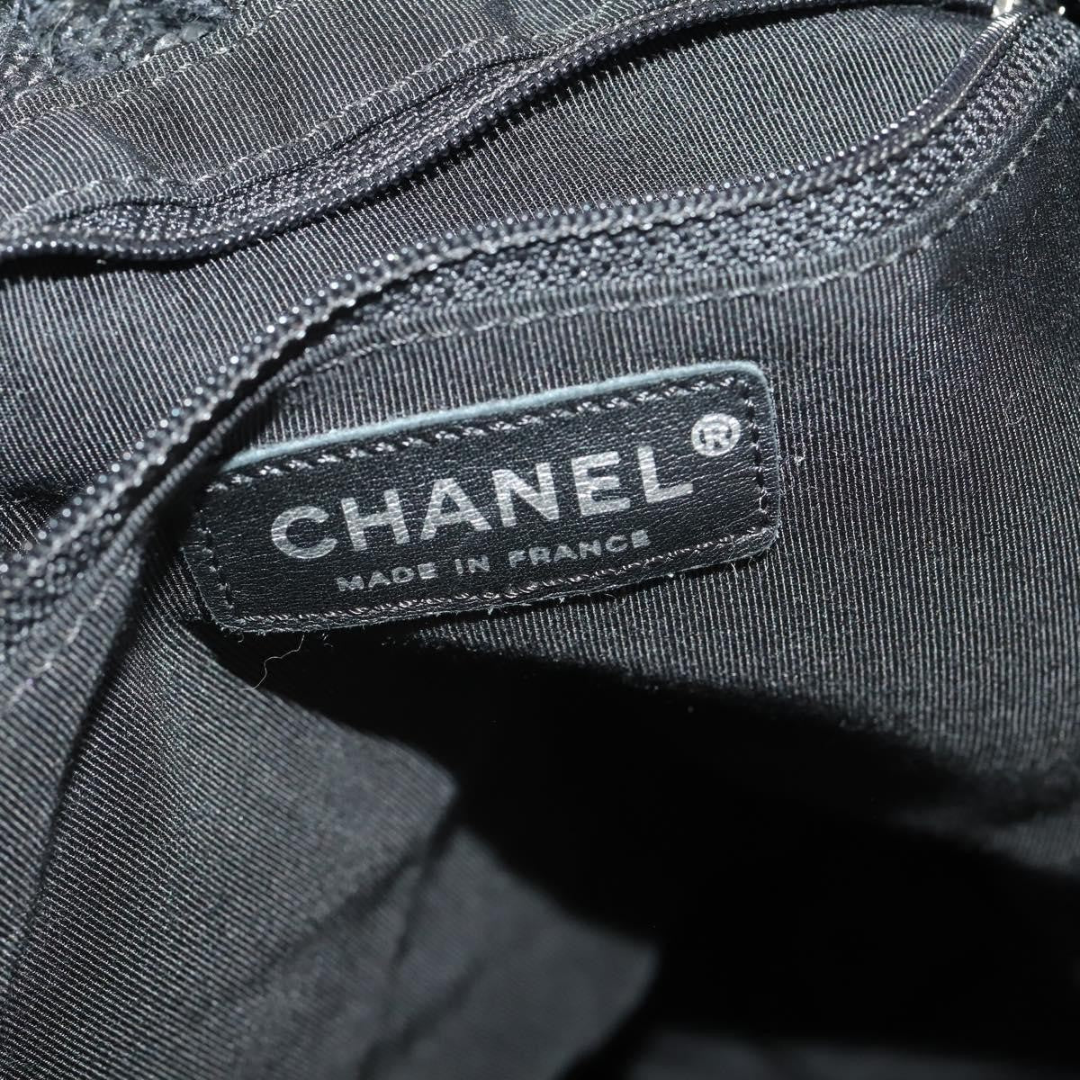 Chanel Knitting Satchel Boucle Tweed, Multicolour, Tweed, Handbag
