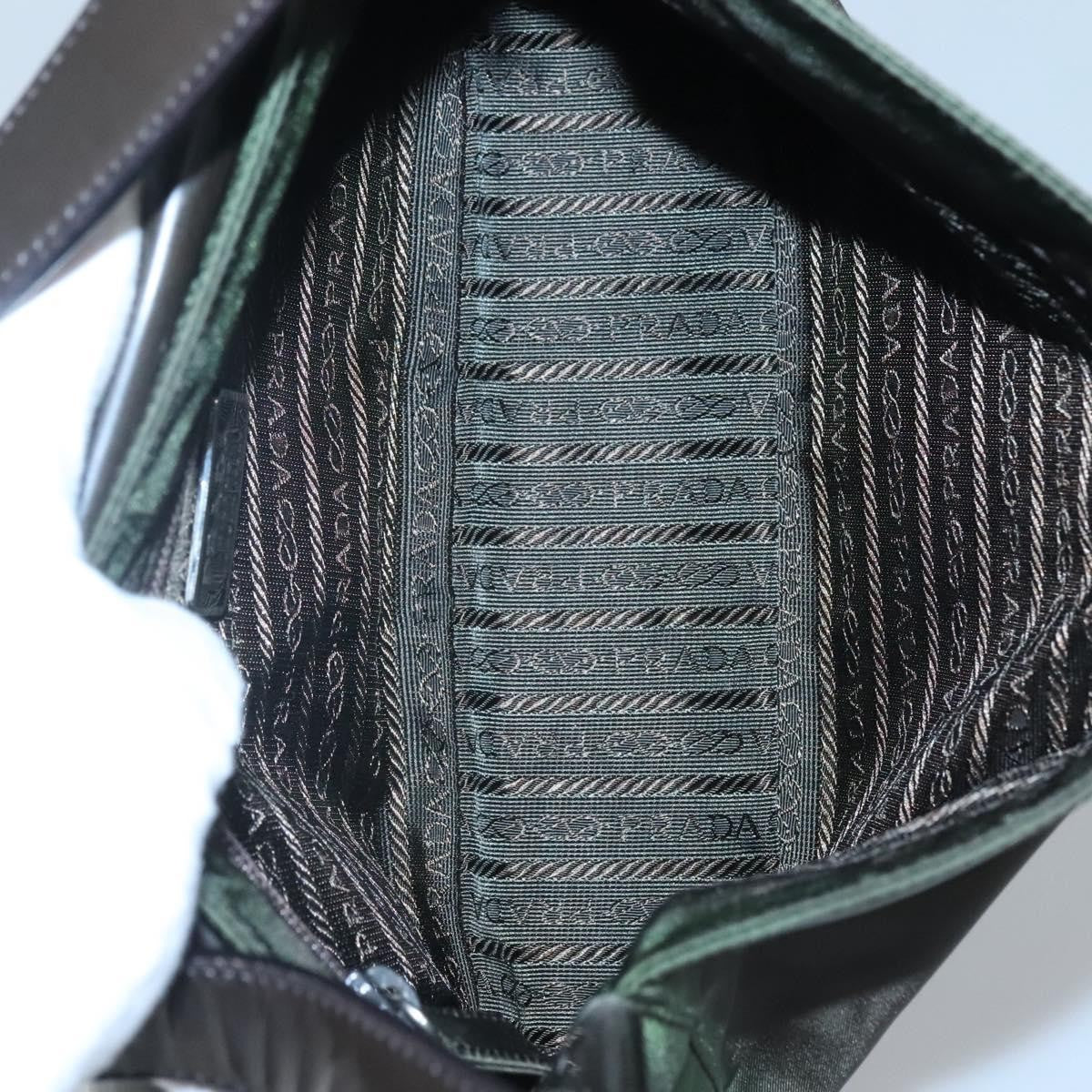 Prada Vintage Shoulder Bag Tessuto, KHAKI, NYLON, Shoulder bag