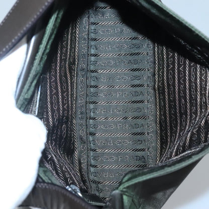 Prada Vintage Shoulder Bag Tessuto, KHAKI, NYLON, Shoulder bag