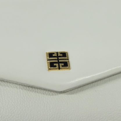 Givenchy Vintage 4G shoulder bag Leather, WHITE, LEATHER, Shoulder bag