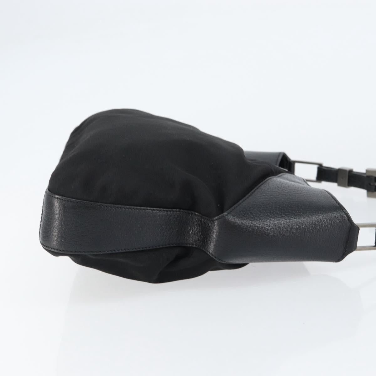 Gucci Vintage Shoulder Bag Nylon, BLACK, NYLON, Shoulder bag