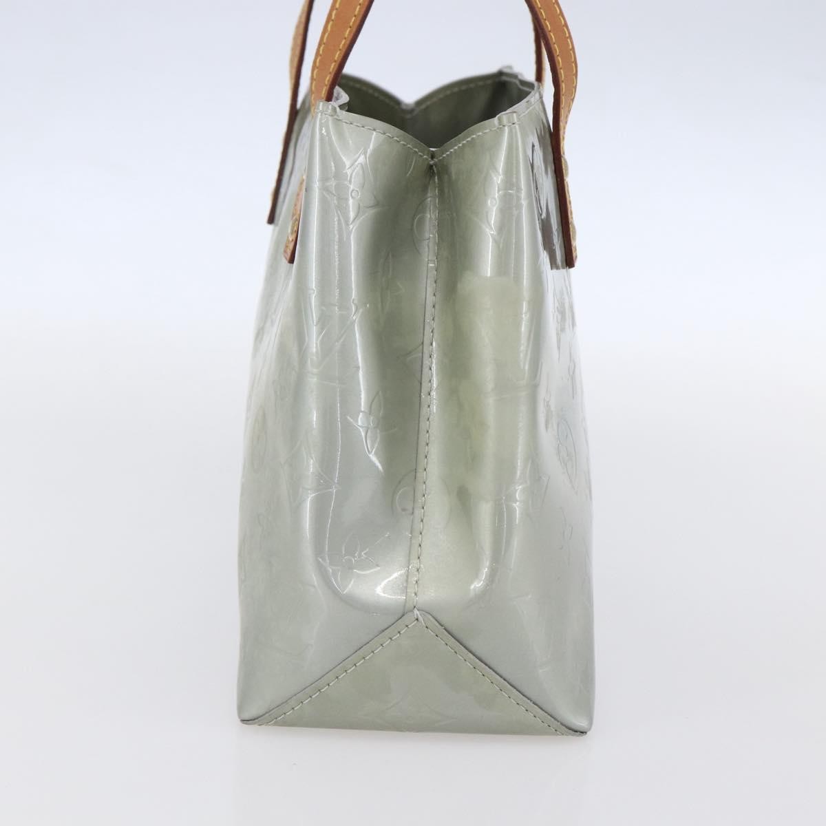 Louis Vuitton Reade Handbag Monogram Vernis, GRAY, PATENT_LEATHER, Handbag