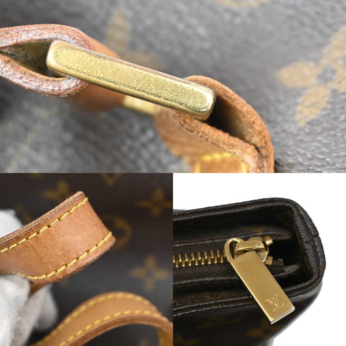 Louis Vuitton Cabas Piano Monogram Canvas, BROWN, CANVAS, Tote bag