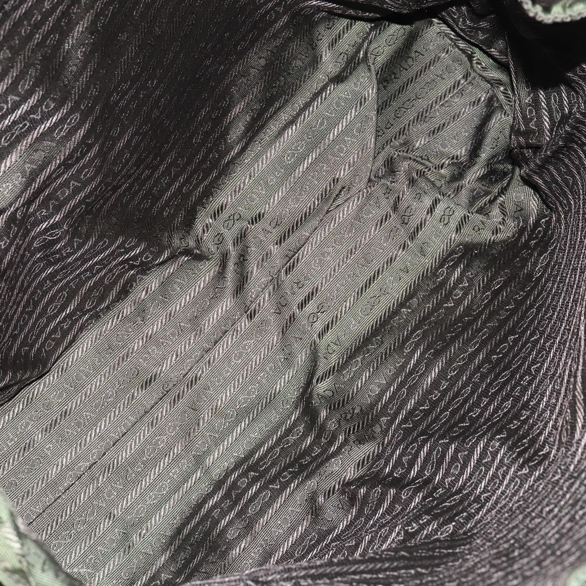 Prada Vintage Handbag Tessuto, KHAKI, NYLON, Handbag