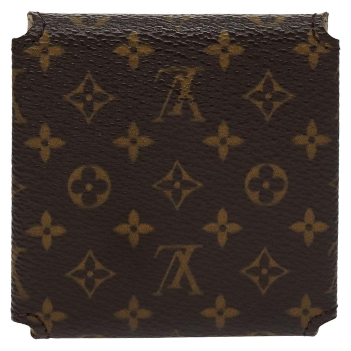 Louis Vuitton CASE JEWELRY BOX Canvas, BROWN, CANVAS, Wallets