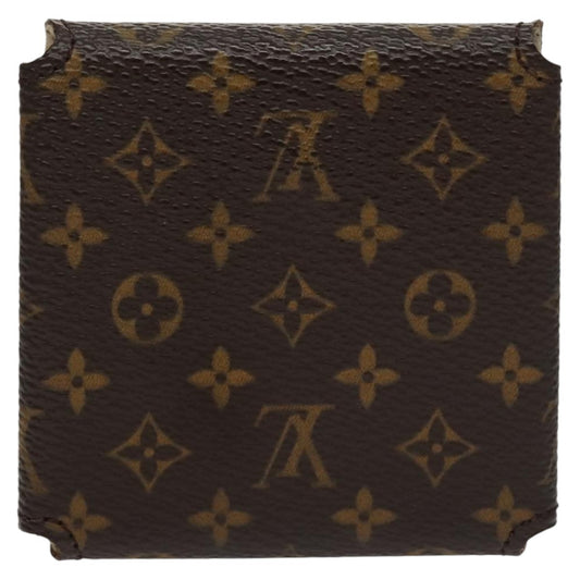 Louis Vuitton CASE JEWELRY BOX Canvas, BROWN, CANVAS, Wallets