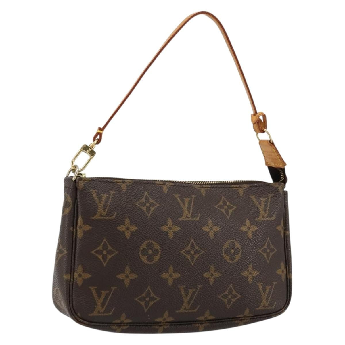 Louis Vuitton Pochette Accessoires NM Monogram Canvas, Brown, Canvas, Clutch