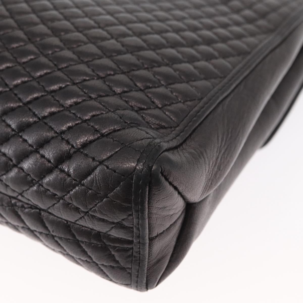 Bally Vintage Shoulder Bag Leather, BLACK, LEATHER, Shoulder bag