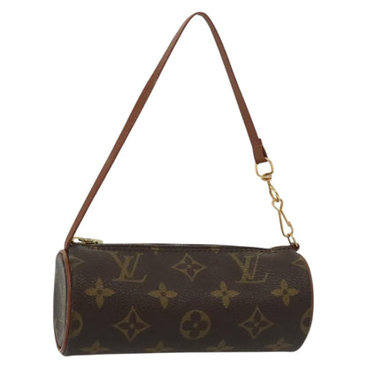 Louis Vuitton Papillon Pochette Monogram Canvas, BROWN, CANVAS, Handbag