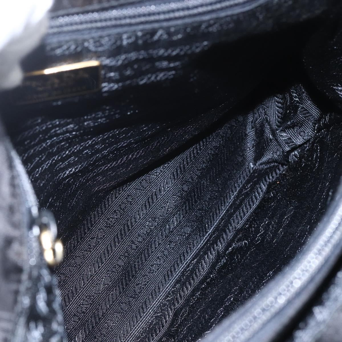Prada Vintage Tote Nylon, BLACK, NYLON, Tote bag