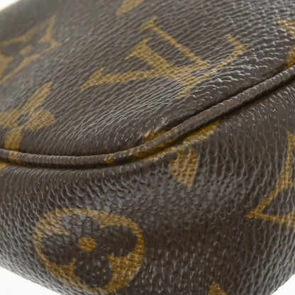 Louis Vuitton Pochette Accessoires NM Monogram Canvas, Brown, Canvas, Clutch