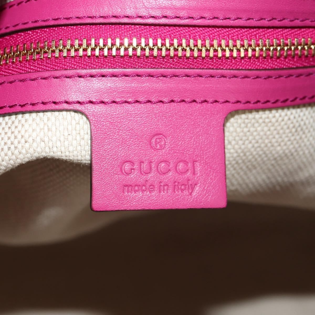 Gucci Soho Chain Strap Shoulder Bag Patent, PINK, PATENT_LEATHER, Shoulder bag