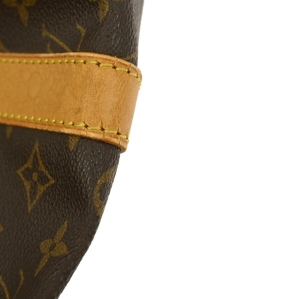 Louis Vuitton Keepall Bag Monogram Canvas, BROWN, CANVAS, Travel bag