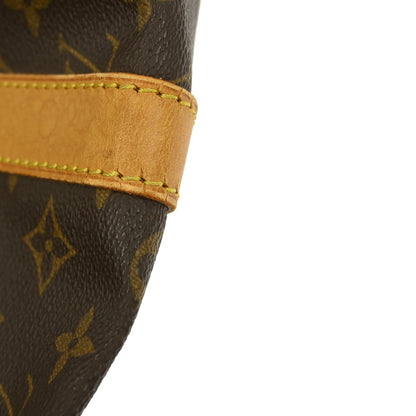 Louis Vuitton Keepall Bag Monogram Canvas, BROWN, CANVAS, Travel bag