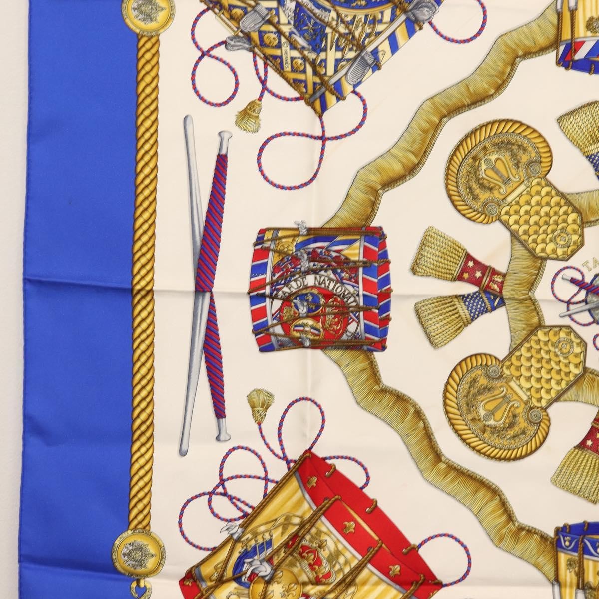 Hermes Carré 90 Silk multicolor, BLUE, SILK, Scarve & shawl