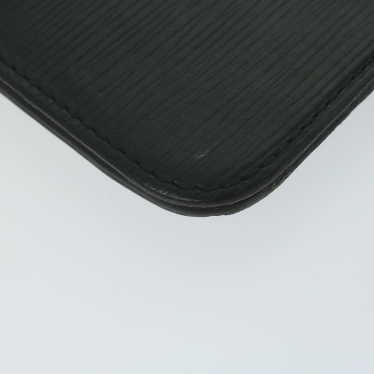 Louis Vuitton iPad Case Epi Leather, BLACK, LEATHER, Tech accessory