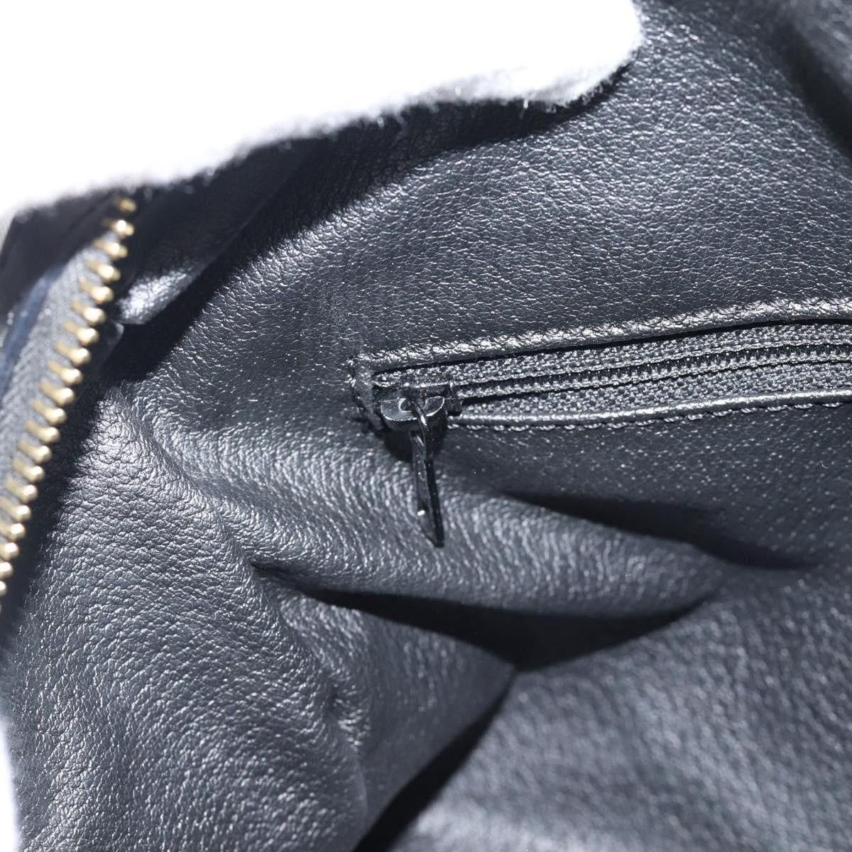 Celine Macadam Handbag Macadam with leather, Black, Canvas, Handbag