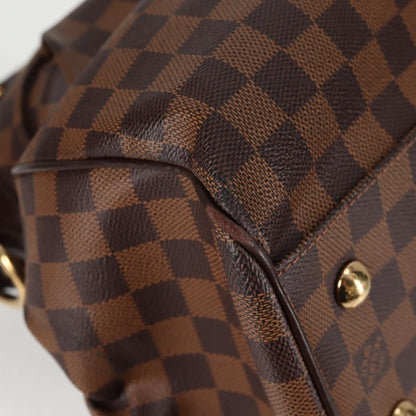 Louis Vuitton Trevi Handbag Damier, BROWN, CANVAS, Handbag