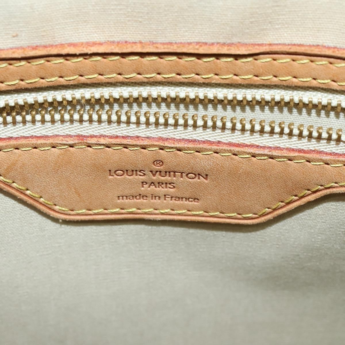 Louis Vuitton Brea Handbag Monogram Vernis, BEIGE, PATENT_LEATHER, Handbag