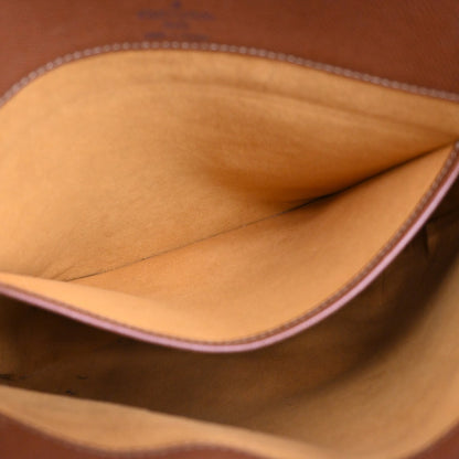 Louis Vuitton Musette Salsa Handbag Monogram Canvas, BROWN, LEATHER, Shoulder bag