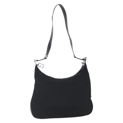Gucci Vintage Shoulder Bag Nylon, BLACK, NYLON, Shoulder bag