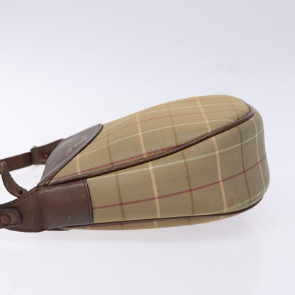 Burberry Nova check Shoulder bag Canvas, BEIGE, CANVAS, Shoulder bag