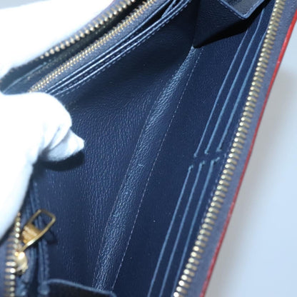 Louis Vuitton Portefeuille zippy Monogramme Empreinte Monogramme Empreinte, NAVY, LEATHER, Wallets