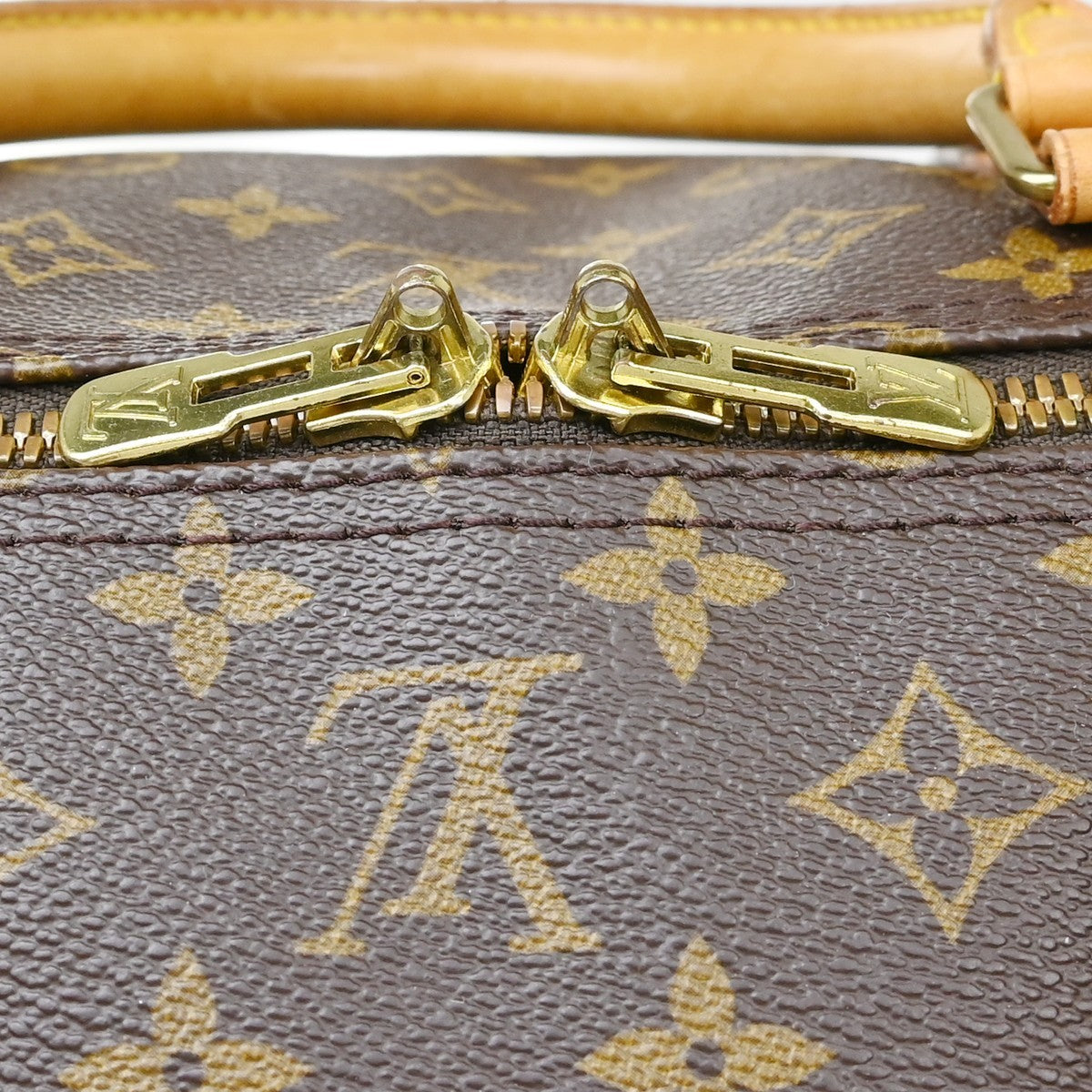 Louis Vuitton Keepall Bandouliere Bag Monogram Canvas, Brown, Canvas, Travel Bag