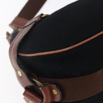 Burberry Blue Label shoulder bag Wool, BLACK, WOOL, Shoulder bag