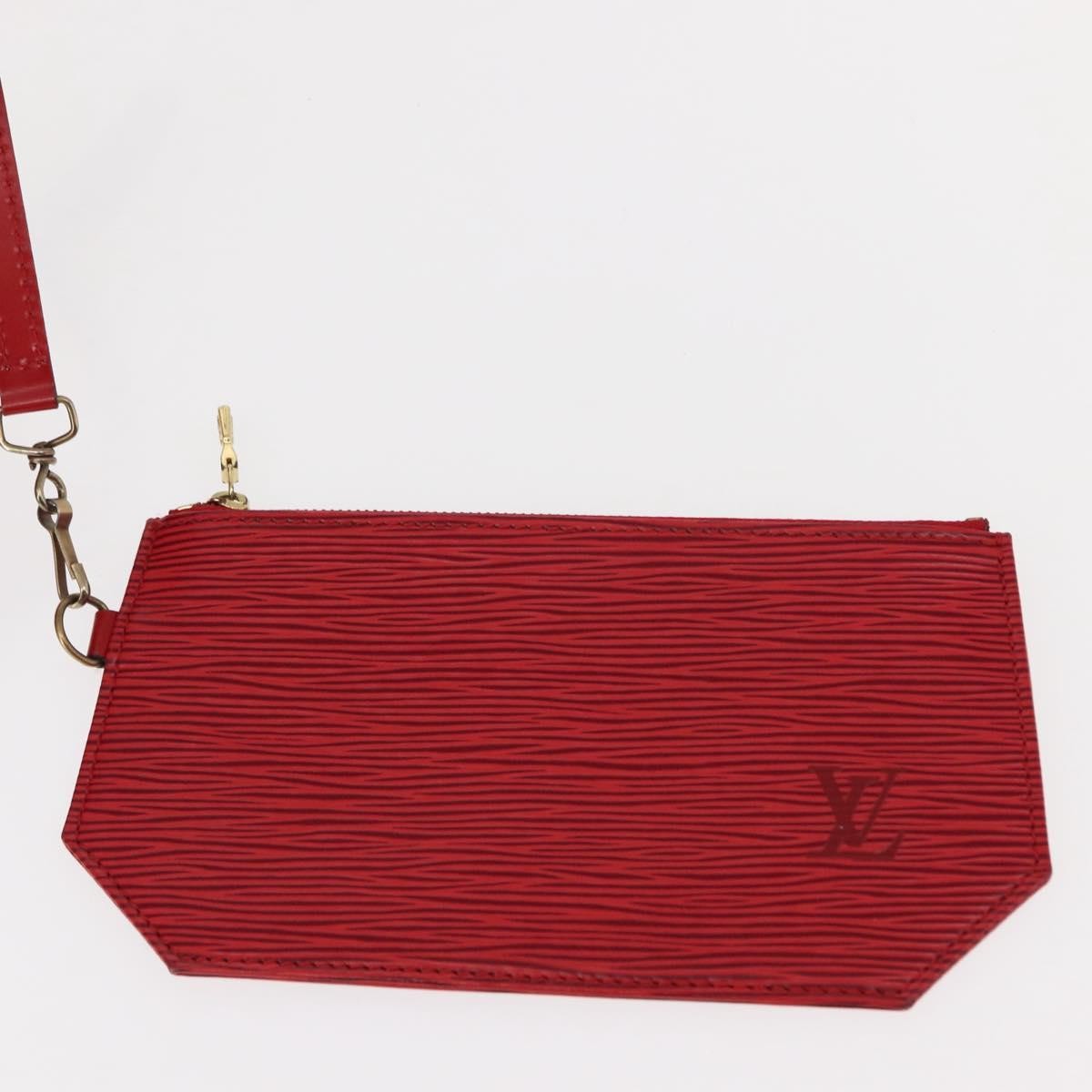 Louis Vuitton Vintage Sac d'Epaule Handbag Epi Leather, RED, LEATHER, Shoulder bag