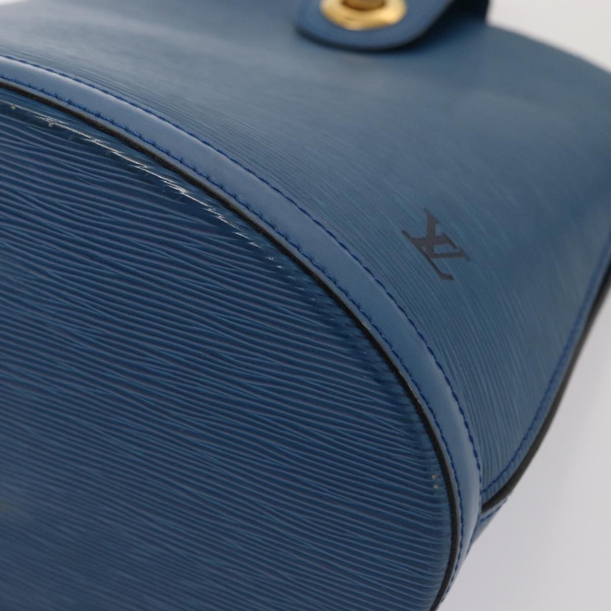 Louis Vuitton Cluny Shoulder Bag Epi Leather, BLUE, LEATHER, Shoulder bag