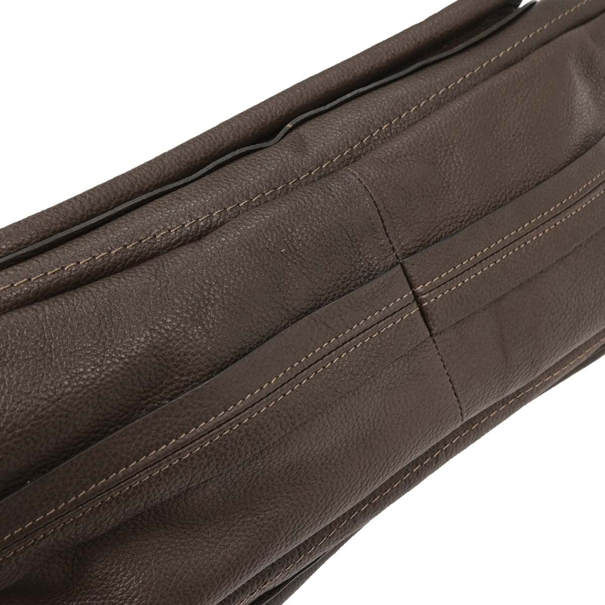 Chloe Paraty Top Handle Bag Leather, BROWN, LEATHER, Handbag