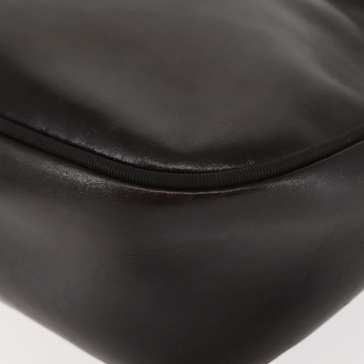 Salvatore Ferragamo Vara Bow camera Shoulder Bag Leather, BROWN, LEATHER, Shoulder bag