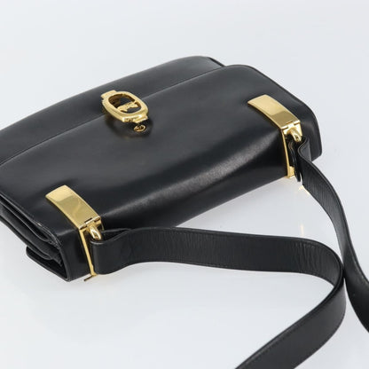 Celine Horse Carriage Shoulder bag Leather, BLACK, LEATHER, Shoulder bag