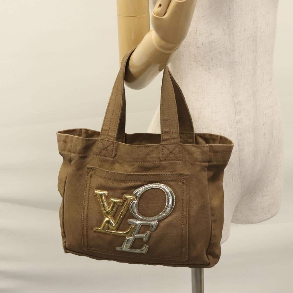 Louis Vuitton That's Love Tote Canvas, KHAKI, CANVAS, Tote bag